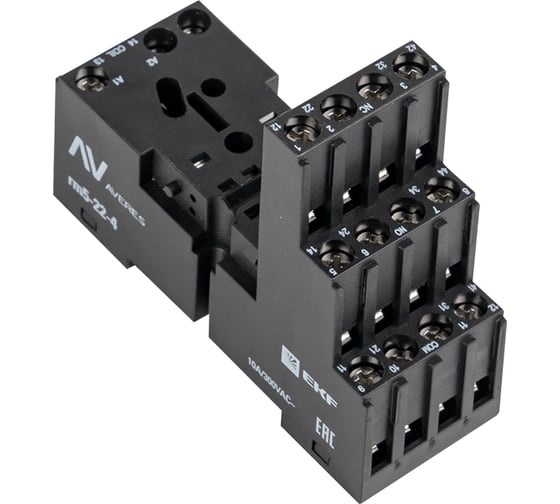 Разъем для реле EKF РM5 22/4 10 шт. AVERES rm5-22-4