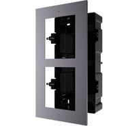 Врезная монтажная рамка на 2 модуля Hikvision DS-KD-ACF2/Plastic УТ-00017237