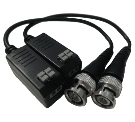 Пассивный одноканальный приёмопередатчик по витой паре Hikvision DS-1H18 АВ5016169 1