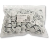 Заглушка под плоскую отвертку Weyer DPK-M20G-k100 - полиамид, цвет серый, нар. M20x1.5IP56, -40C-+100C, комплект-100 шт. WE6802100-100