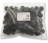 Заглушка под плоскую отвертку Weyer DPK-M20B-k100 - полиамид, цвет черный, нар. M20x1.5IP56, -40C-+100C, комплект-100 шт. WE6800300-100