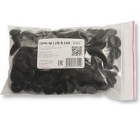 Заглушка под плоскую отвертку Weyer DPK-M12B-k100 - полиамид, цвет черный, нар. M12x1.5 IP56, -40C-+100C, комплект-100 шт. WE6800100-100