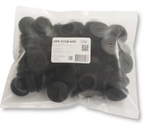 Заглушка под плоскую отвертку WEYER DPK-P21B-k50 - полиамид, цвет черный, нар. PG21 IP56, -40C-+100C, комплект-50 шт. WE6801400-50