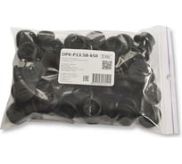 Заглушка под плоскую отвертку WEYER DPK-P13.5B-k50 - полиамид, цвет черный, нар. PG13.5 IP56, -40C-+100C, комплект-50 шт. WE6801200-50