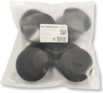 Заглушка под плоскую отвертку WEYER DPK-M63B-k10 - полиамид, цвет черный, нар. M63x1.5 IP56, -40C-+100C, комплект-10 шт. WE6800800-10