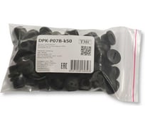 Заглушка под плоскую отвертку WEYER DPK-P07B-k50 - полиамид, цвет черный, нар. PG07 IP56, -40C-+100C, комплект-50 шт. WE6800900-50