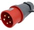 Кабельная переносная вилка TP Electric 32A/400В/3P+N+E/IP44 3107-301-1601 4