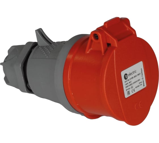 Кабельная переносная розетка TP Electric 32A/400В/3P+N+E/IP44 3107-304-1601 1