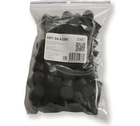 Заглушка кабельного ввода WEYER SXT-16-k100 резина, цвет черный, нар. 16 мм, -40C-+120C, комплект-100 шт. WE4900600-100