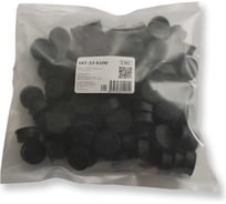 Заглушка кабельного ввода WEYER SXT-22-k100 резина, цвет черный, нар. 22 мм, -40C-+120C, комплект-100 шт. WE4900900-100