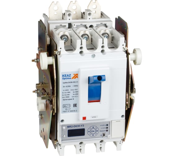 Комплект для выдвижного исполнения КЭАЗ OptiMat D400, D630 320-630А-УХЛ3 234093 1