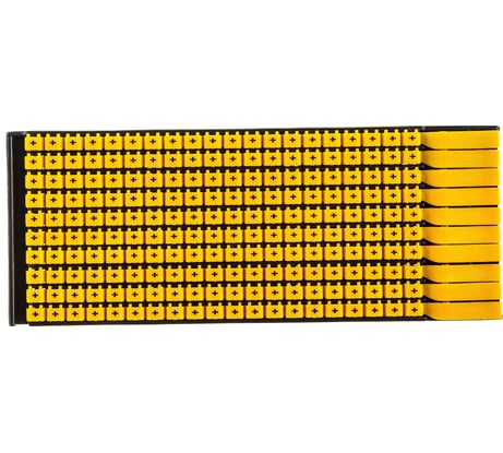 Маркер для кабеля DKC сечением 0,5-1,5 мм, символ +, 8221, 200шт MKSPS1