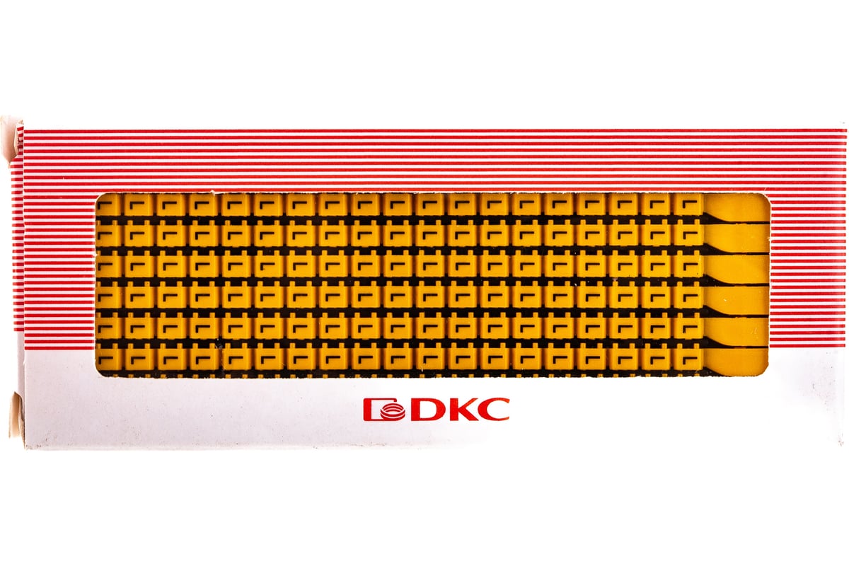 Маркер для кабеля DKC сечением 0,5-1,5 мм, символ L, 8221, 200шт MKCLS1