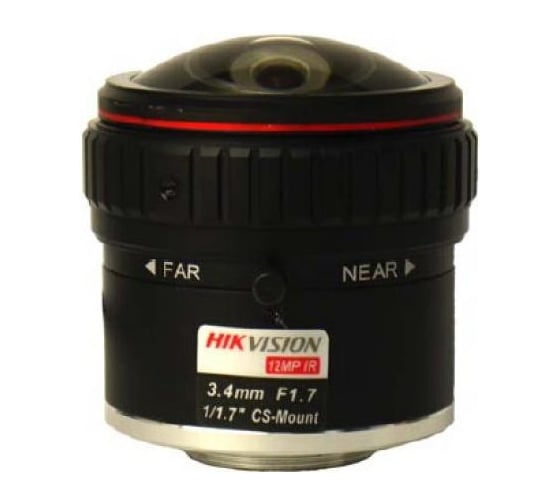 Объектив Hikvision HF3417D-12MPIR 12Мп АВ5001715 1