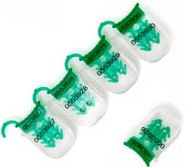 Пломба защелка номерная ООО Пломба.Ру кпп-3-2001, цвет зеленый, 300 шт. в упаковке 41728