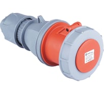 Розетка кабельная переносная TP Electric 63А/400В/3P+N+E+P/IP67 (красный) 3134-304-1600
