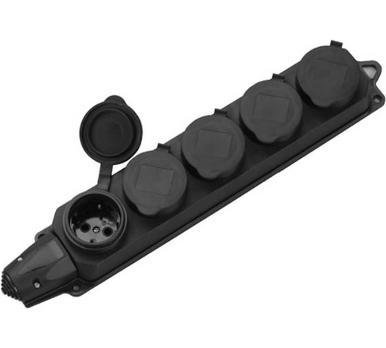 Колодка электрическая энаргит 5-ех гнездовая (16А, 220V, IP 44) KC-G05P