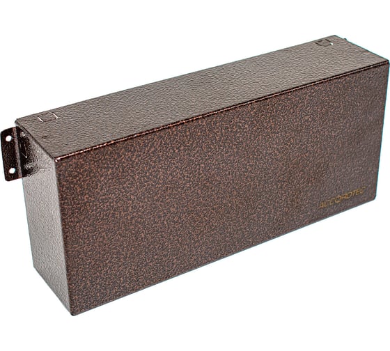 Защитный кожух для замка ACCORDTEC LM-KP-194K/395 BR ML-194K / ML-395 с уголком, цвет коричневый AT-15206 1