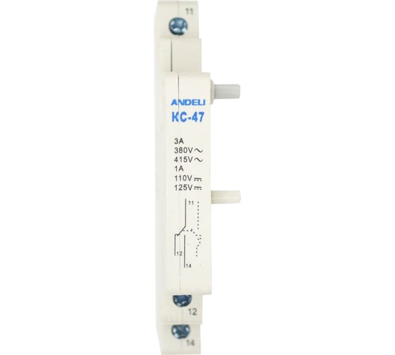 Контакт состояния ANDELI КС-47 на DIN-рейку ADL02-200 1