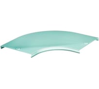 Крышка CPO 90 на горизонтальный угол DKC 90 основание 100, цинк-ламельная 38002ZL 52062 18544525