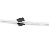Фиксатор для кабеля DURABLE до 12мм CAVOLINE CLIP PRO 2, антрацит, 4шт./упаковка, 504337