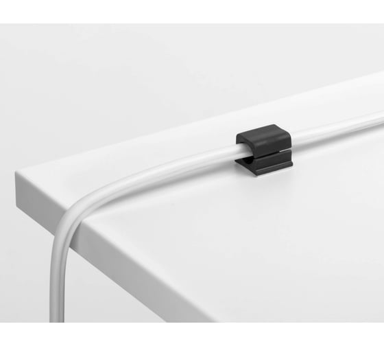 Фиксатор для кабеля DURABLE до 12мм CAVOLINE CLIP PRO 2, антрацит, 4шт./упаковка, 504337