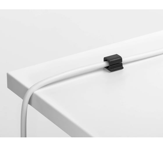 Фиксатор для кабеля DURABLE до 8мм CAVOLINE CLIP PRO 1, антрацит, 6шт./упаковка, 504237