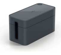 Короб для проводов и сетевого адаптера на 3 розетки DURABLE CAVOLINE BOX S, антрацит, 503537