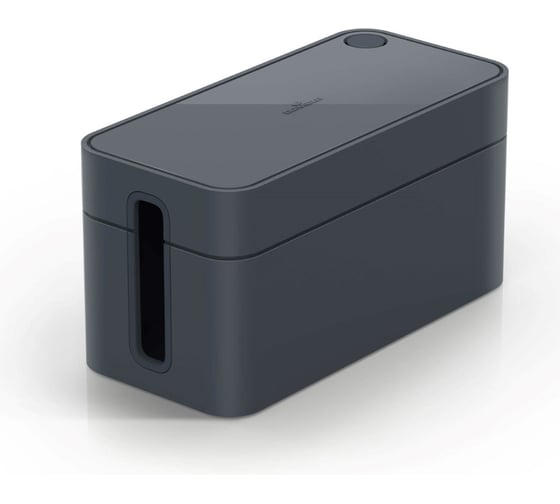 Короб для проводов и сетевого адаптера на 3 розетки DURABLE CAVOLINE BOX S, антрацит, 503537