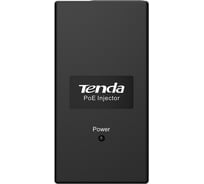 Инжектор Tenda PoE15F PoE, 2 порта FE RJ45, блок питания 15 Вт макс (постоянный ток 48 В), пластиковый корпус 10000145367
