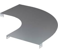 Крышка на горизонтальный угол 90 градусов DKC, основание 300, R-300мм, горячеоцинкованная LK0033HDZ 46324