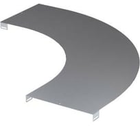 Крышка на горизонтальный угол 90 градусов DKC, основание 400, R-600мм, горячеоцинкованная LK0046HDZ 46253