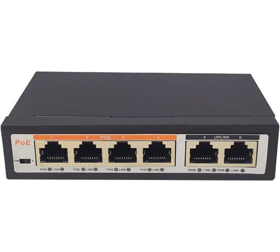 IP PoE-коммутатор TrueIp True TI-204P УТ-00030836