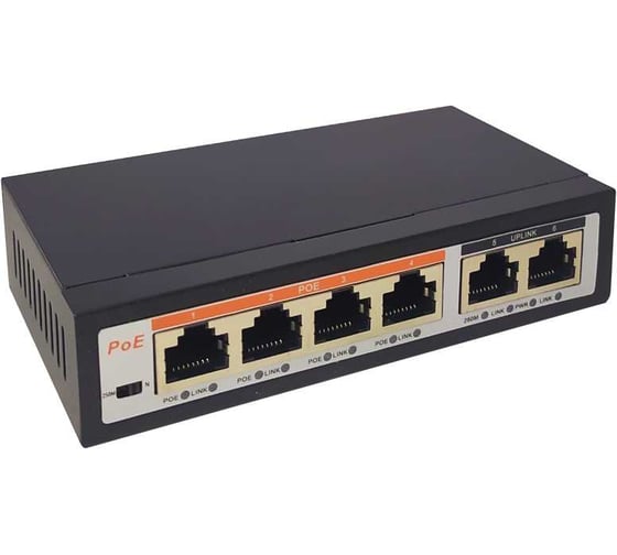 IP PoE-коммутатор TrueIp True TI-204P УТ-00030836