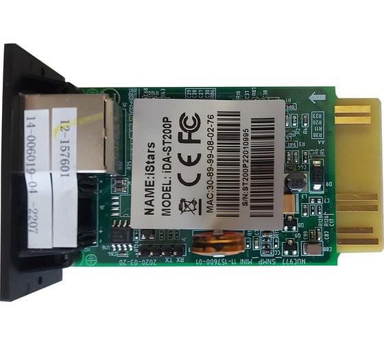 Адаптер для онлайн ИБП East IStars WEB/SNMP адаптер IDA-ST200P