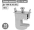 Шинный терминал TDM ELECTRIC 2.5-16 мм2 для медной шины 10 мм SQ0826-0004 2
