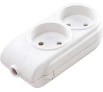 Колодка удлинителя MAKEL 2-м, без заземления, защитные шторки N2010000