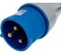 Вилка мобильная Legrand - 32А - 2К+З - 230 В - IP 44 90107 4