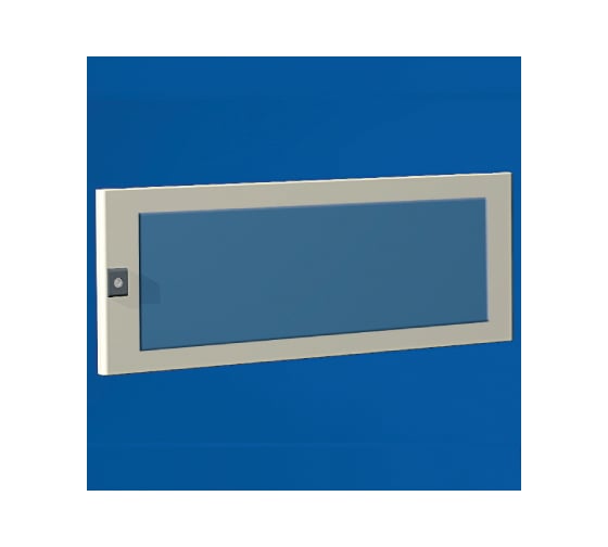 Секционная дверь DKC, с пластиковым окном, В=600мм, Ш=800мм R5CPMTE8600 96688 1