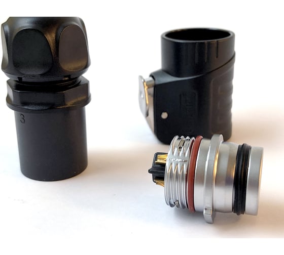 3-полюсный водостойкий разъём TTAF Elektronik IP67 500V 20A TT20-03M-SX-01-001