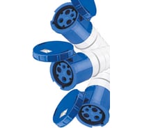 Трехлучевой адаптер Dekraft АП102-4-16-220-IP44 26081DEK