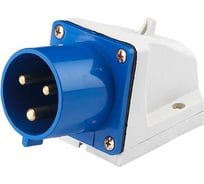 Стационарная вилка Dekraft ВС102-3-16-IP44 26019DEK