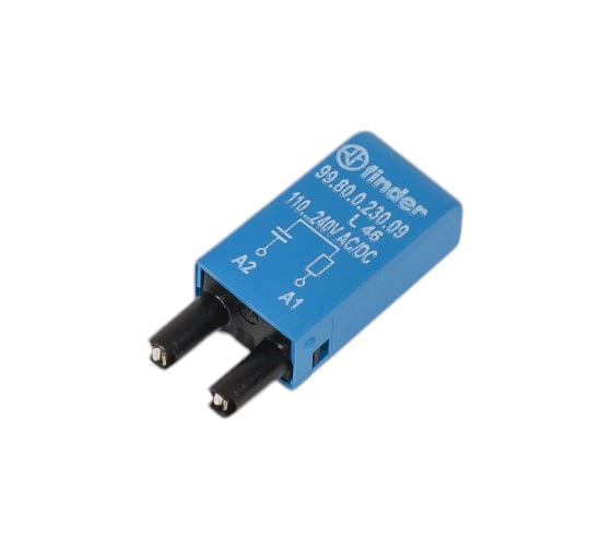 Модуль защиты Finder RC цепь, 110-240В AC/DC 9980023009