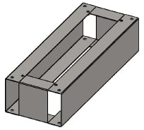 Цоколь EKF для В.60.25 "Гранит" PROxima mb65-cok1