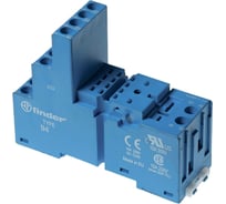 Розетка Finder для реле 55.33, 85.03 и модулей 99.02, 86.30 с разд-ми конт., с метал фикса, 9403SMA