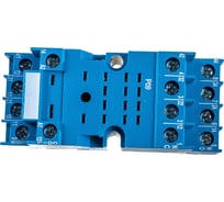 Розетка Finder для реле 55.34, 55.32, 85.02, 85.04 и модуля 99.01 с металл. фикс, 10а, 94749SMA