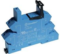 Розетка Finder для реле 41.52 с пружинными зажимами, 10А /= 220-240 AC/DC, 93520240