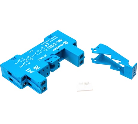 Розетка Finder для реле 40.51, 40.52, 40.61, 44.52, 44.62 и модуля 99.80, с комб конт., с, 95853SPA