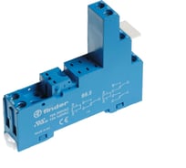 Розетка Finder для реле 40.31 и модуля 99.80, с разд-ми конт., с пластиковым фикс, винт., 95933SPA