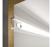 Встраиваемый профиль Elektrostandard LL-2-ALP007 алюминиевый, белый/белый для LED ленты (под ленту до 11mm) a053624 18074161